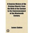 A Concise History of the Cristian Church; From the Birth of the Saviour to the Commencement of the Nineteenth Century