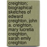 Creighton; Biographical Sketches of Edward Creighton, John A. Creighton, Mary Lucretia Creighton, Sarah Emily Creighton door P.A. Mullens