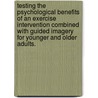 Testing The Psychological Benefits Of An Exercise Intervention Combined With Guided Imagery For Younger And Older Adults. door Kimberly A. Lenzi