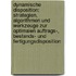 Dynamische Disposition: Strategien, Algorithmen Und Werkzeuge Zur Optimalen Auftrags-, Bestands- Und Fertigungsdisposition