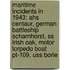Maritime Incidents In 1943: Ahs Centaur, German Battleship Scharnhorst, Ss Irish Oak, Motor Torpedo Boat Pt-109, Uss Borie