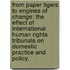 From Paper Tigers To Engines Of Change: The Effect Of International Human Rights Tribunals On Domestic Practice And Policy.