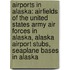 Airports In Alaska: Airfields Of The United States Army Air Forces In Alaska, Alaska Airport Stubs, Seaplane Bases In Alaska