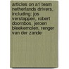 Articles On A1 Team Netherlands Drivers, Including: Jos Verstappen, Robert Doornbos, Jeroen Bleekemolen, Renger Van Der Zande door Hephaestus Books