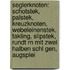 Seglerknoten: Schotstek, Palstek, Kreuzknoten, Webeleinenstek, Takling, Slipstek, Rundt Rn Mit Zwei Halben Schl Gen, Augsplei