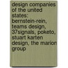 Design Companies Of The United States: Bernstein-Rein, Teams Design, 37Signals, Poketo, Stuart Karten Design, The Marion Group door Books Llc