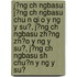 J?Ng Ch Ngbasu: J?Ng Ch Ngbasu Chu N Qi O Y Ng Y Su?, J?Ng Ch Ngbasu Zh?Ng Zh?O Y Ng Y Su?, J?Ng Ch Ngbasu Sh Chu?N Y Ng Y Su?
