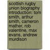 Scottish Rugby Union Biography Introduction: Tom Smith, Arthur Smith, Cameron Mather, Rob Valentine, Max Evans, Andrew Murdison door Source Wikipedia