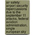 Air Safety: Airport Security Repercussions Due To The September 11 Attacks, Federal Aviation Administration, Single European Sky