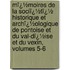 Mï¿½Moires De La Sociï¿½Tï¿½ Historique Et Archï¿½Ologique De Pontoise Et Du Val-Dï¿½Ise Et Du Vexin, Volumes 5-6