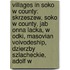 Villages In Soko W County: Skrzeszew, Soko W County, Jab Onna Lacka, W Odki, Masovian Voivodeship, Dzierzby Szlacheckie, Adolf W