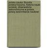 Polska Nauka: Filozofia Polskoj?Zyczna, Historia Nauki Polskiej, Obserwatoria Astronomiczne W Polsce, Polscy Dziennikarze Naukowi door R.D.O. Wikipedia