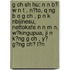 G Ch Sh Hu: N N B?I W N T , N?To, Q Ng B O G Ch , P N K Nbijinesu, Nettokafe N N M N, W?Kingupua, Ji N K?Ng G Ch , Y? G?Ng Ch? L?N