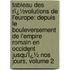 Tableau Des Rï¿½Volutions De L'Europe: Depuis Le Bouleversement De L'empire Romain En Occident Jusqu'Ï¿½ Nos Jours, Volume 2