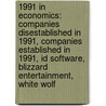 1991 In Economics: Companies Disestablished In 1991, Companies Established In 1991, Id Software, Blizzard Entertainment, White Wolf door Books Llc
