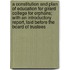 A Constitution and Plan of Education for Girard College for Orphans; With an Introductory Report, Laid Before the Board of Trustees