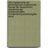 Sitzungsberichte Der Philosophisch-Historischen Klasse Der Kaiserlichen Akademie Der Wissenschaften, Hundersechsundvierzigster Band door Kaiserl. Akademie Der Wissenschaften In Wien. Philosophisch-Historische Klasse