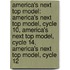 America's Next Top Model: America's Next Top Model, Cycle 10, America's Next Top Model, Cycle 14, America's Next Top Model, Cycle 12