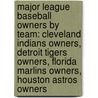 Major League Baseball Owners by Team: Cleveland Indians Owners, Detroit Tigers Owners, Florida Marlins Owners, Houston Astros Owners door Books Llc