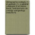 Bibliographia Zoologiï¿½ Et Geologiï¿½. a General Catalogue of All Books, Tracts, and Memoirs on Zoology and Geology (Volume 4)