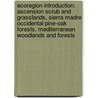 Ecoregion Introduction: Ascension Scrub And Grasslands, Sierra Madre Occidental Pine-Oak Forests, Mediterranean Woodlands And Forests door Source Wikipedia