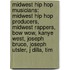 Midwest Hip Hop Musicians: Midwest Hip Hop Producers, Midwest Rappers, Bow Wow, Kanye West, Joseph Bruce, Joseph Utsler, J Dilla, Tim