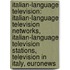 Italian-Language Television: Italian-Language Television Networks, Italian-Language Television Stations, Television In Italy, Euronews