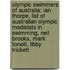 Olympic Swimmers Of Australia: Ian Thorpe, List Of Australian Olympic Medalists In Swimming, Neil Brooks, Mark Tonelli, Libby Trickett