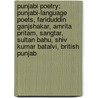 Punjabi Poetry: Punjabi-Language Poets, Fariduddin Ganjshakar, Amrita Pritam, Sangtar, Sultan Bahu, Shiv Kumar Batalvi, British Punjab by Books Llc