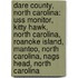 Dare County, North Carolina: Uss Monitor, Kitty Hawk, North Carolina, Roanoke Island, Manteo, North Carolina, Nags Head, North Carolina