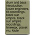 Drum And Bass Introduction: Future Engineers, Tilt-Recordings, Black Sun Empire, Black Sun Empire Recordings, Limewax, Planet Mu, Klute