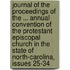 Journal of the Proceedings of the ... Annual Convention of the Protestant Episcopal Church in the State of North-Carolina, Issues 25-34
