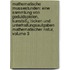 Mathematische Mussestunden: Eine Sammlung Von Geduldspielen, Kunststï¿½Cken Und Unterhaltungsaufgaben Mathematischer Natur, Volume 3