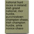 National Hunt Races In Ireland: Irish Grand National, Mcr Hurdle, Punchestown Champion Chase, Irish Champion Hurdle, Arkle Novice Chase