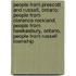 People From Prescott And Russell, Ontario: People From Clarence-Rockland, People From Hawkesbury, Ontario, People From Russell Township
