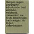 T Bingen Region Geography Introduction: Bad Waldsee, Waldburg, Daisendorf, Me Kirch, Leibertingen, Bad Saulgau, Du Lingen, Dettenhausen