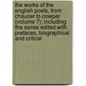 the Works of the English Poets, from Chaucer to Cowper (Volume 7); Including the Series Edited with Prefaces, Biographical and Critical door Alexander Chalmers