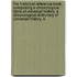 The Historical Reference Book, Comprising A Chronological Table Of Universal History, A Chronological Dictionary Of Universal History, A