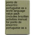 Ponto De Encontro: Portuguese As A World Language Value Pack (Includes Brazilian Activities Manual For Ponto De Encontro: Portuguese As A