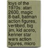 Toys Of The 1970S: Atari 2600, Magic 8-Ball, Batman Action Figures, Vertibird, Big Jim, Kid Acero, Kenner Star Wars Action Figures, Micro