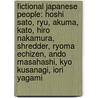 Fictional Japanese People: Hoshi Sato, Ryu, Akuma, Kato, Hiro Nakamura, Shredder, Ryoma Echizen, Ando Masahashi, Kyo Kusanagi, Iori Yagami door Source Wikipedia