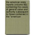 The American State Reports (Volume 82); Containing The Cases Of General Value And Authority Subsequent To Those Contained In The "American