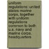 Uniform Regulations: United States Marine Corps, Together With Uniform Regulations Common To Both U.S. Navy And Marine Corps. Headquarters