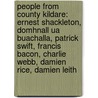 People From County Kildare: Ernest Shackleton, Domhnall Ua Buachalla, Patrick Swift, Francis Bacon, Charlie Webb, Damien Rice, Damien Leith by Source Wikipedia