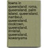 Towns In Queensland: Roma, Queensland, Palm Island, Queensland, Nambour, Queensland, Cooktown, Queensland, Innisfail, Queensland, Kowanyama