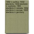 1932 in Politics: 1932 Elections, 1932 Elections in Australia, 1932 Elections in Canada, 1932 Elections in Europe, 1932 Elections in Germany