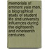 Memorials of Eminent Yale Men, a Biographical Study of Student Life and University Influences During the Eighteenth and Nineteenth Centuries