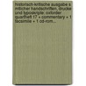 Historisch-Kritische Ausgabe S Mtlicher Handschriften, Drucke Und Typoskripte: Oxforder Quartheft 17 + Commentary + 1 Facsimile + 1 Cd-Rom... door Peter Staengle