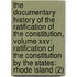 The Documentary History Of The Ratification Of The Constitution, Volume Xxv: Ratification Of The Constitution By The States: Rhode Island (2)