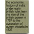 The Economic History of India Under Early British Rule, from the Rise of the British Power in 1757 to the Accession of Queen Victoria in 1837